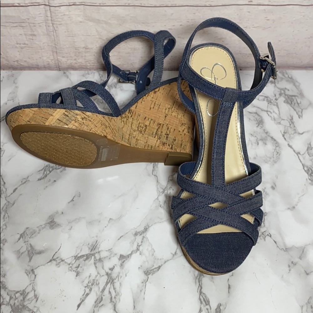 👖Denim shoes by Jessica Simpson👖